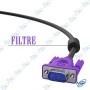 CABLE VGA BLINDER  MALE MALE 40M